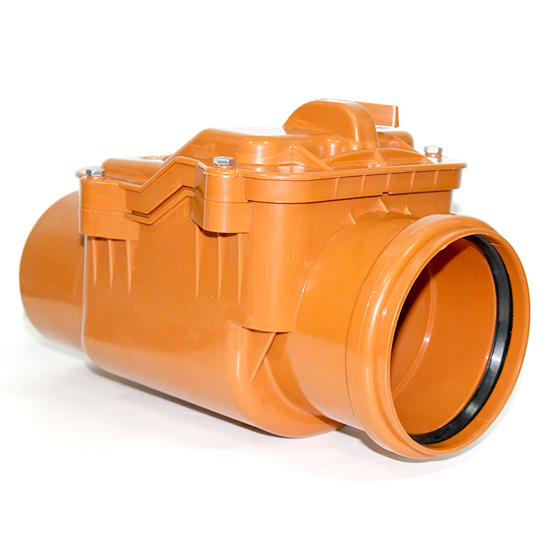 Обратный клапан ПВХ 250 мм канализационный картинка